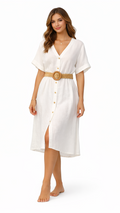 Soléa Linen Dress